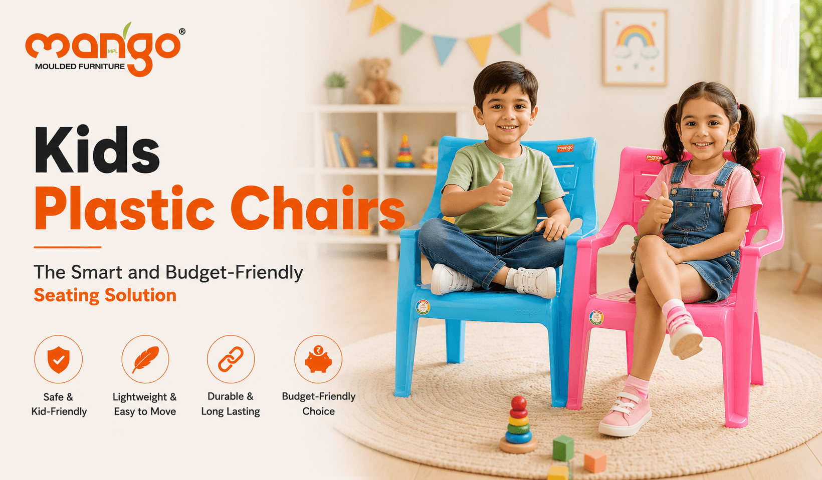 Kids Plastic Chairs: The Smart and Budget-Friendly Seating Solution
