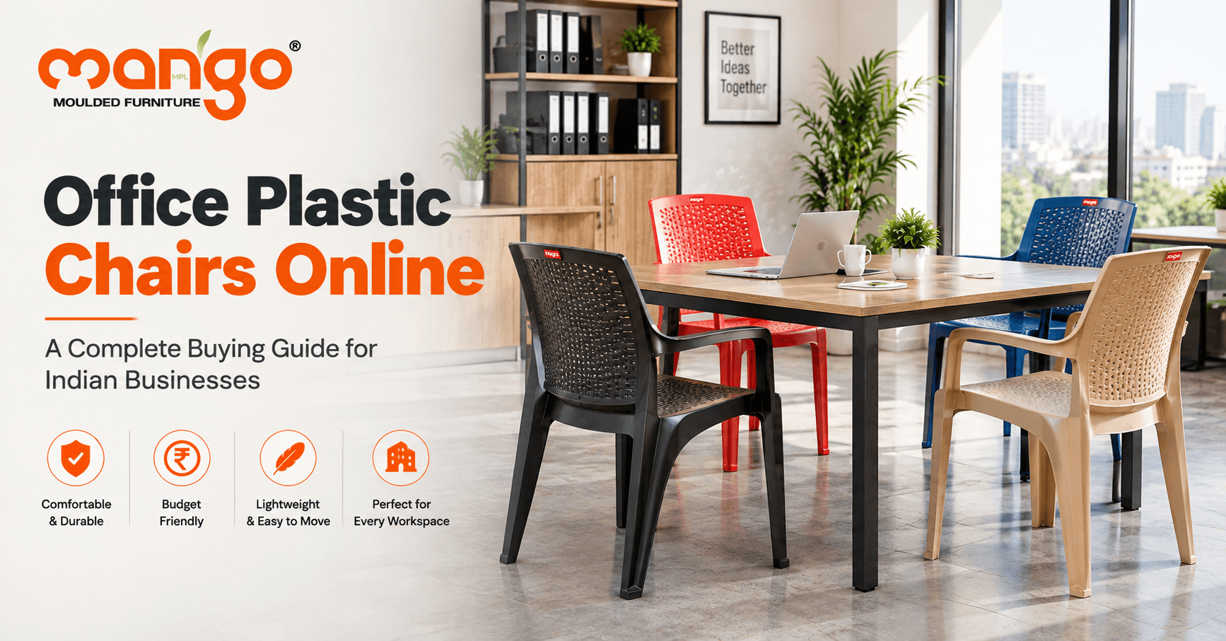 plastic chairs