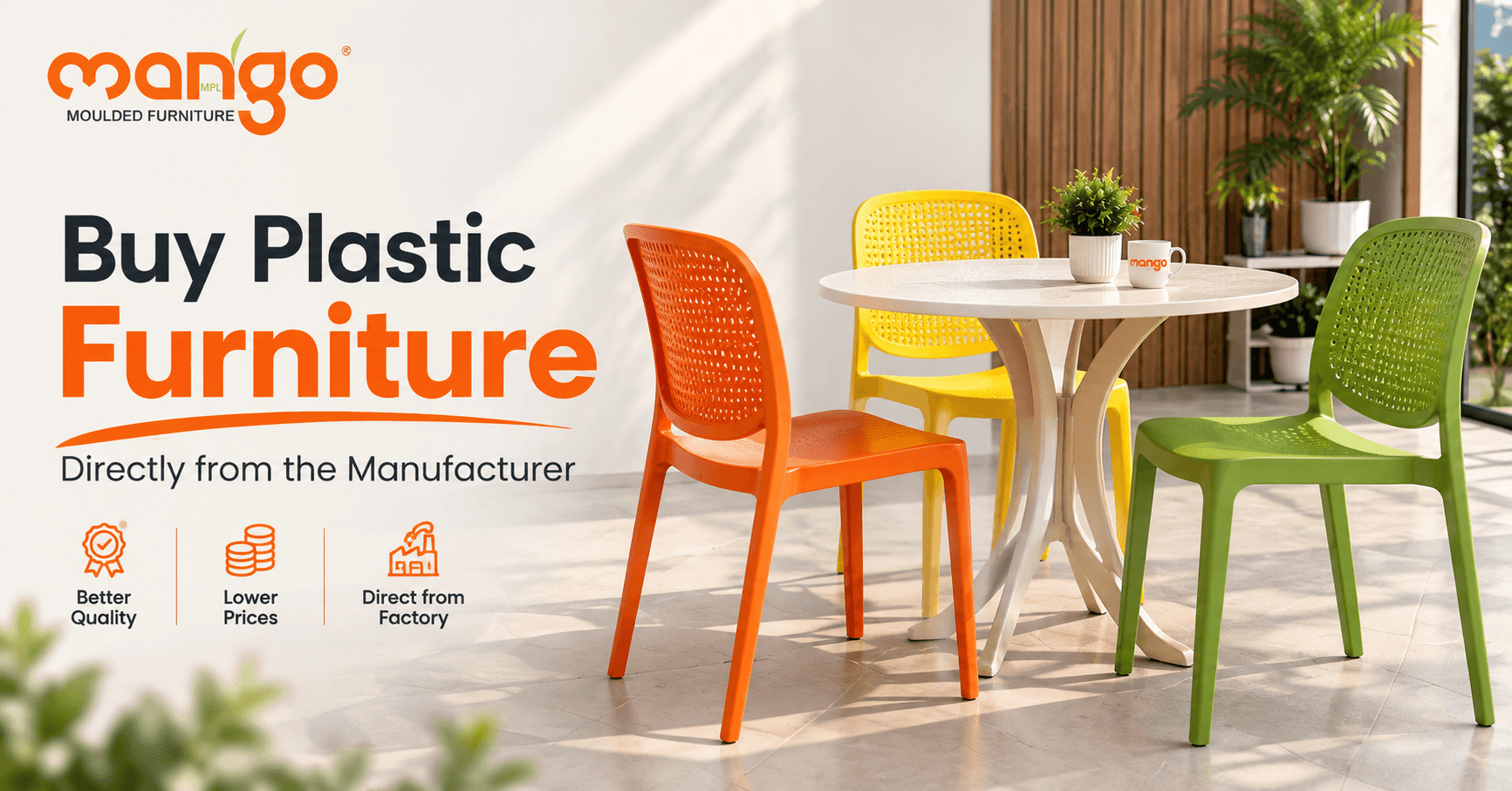 plastic furniture